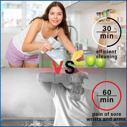 5-in-1 Electric Spin Scrubber – Cordless Deep Cleaning Brush